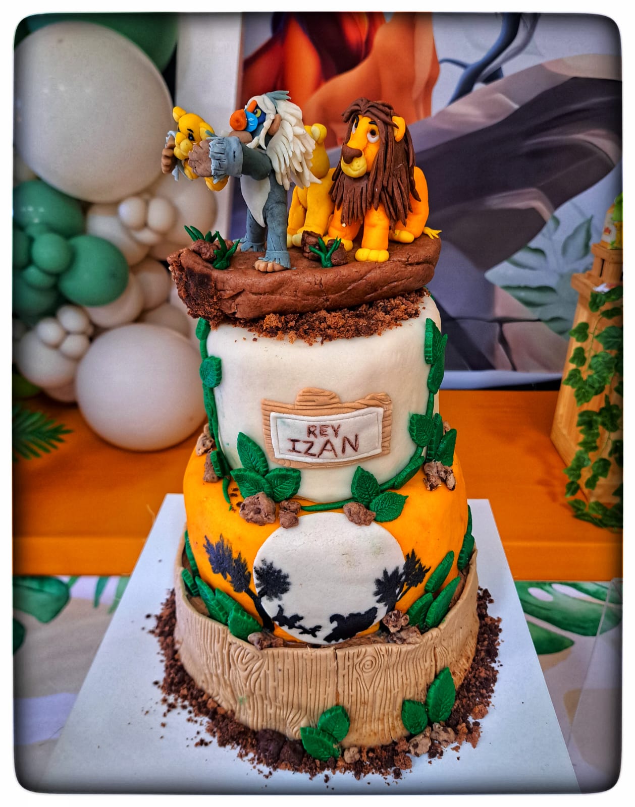 Torta de dos pisos